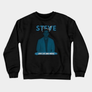 Steve Carell / Retro Style Crewneck Sweatshirt